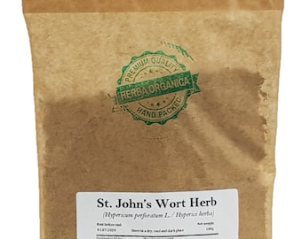 Infusión de hipérico – Hypericum perforatum L – Hierba seca suelta – Herba Organica