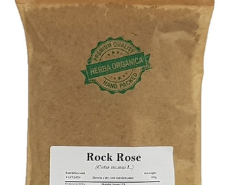 Rock Rose – Cistus Incanus L – Loose Herbal Tea – Dried Herb – Herba Organica