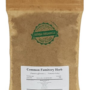 Common Fumitory Herb / Fumaria L # Herba Organica #