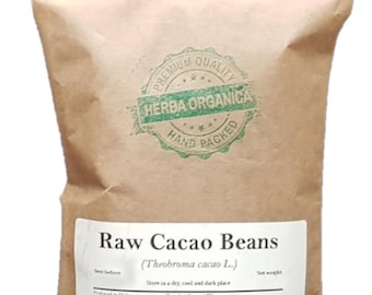 Fèves de cacao crues - Theobroma cacao L - Cacao naturel - Herba Organica