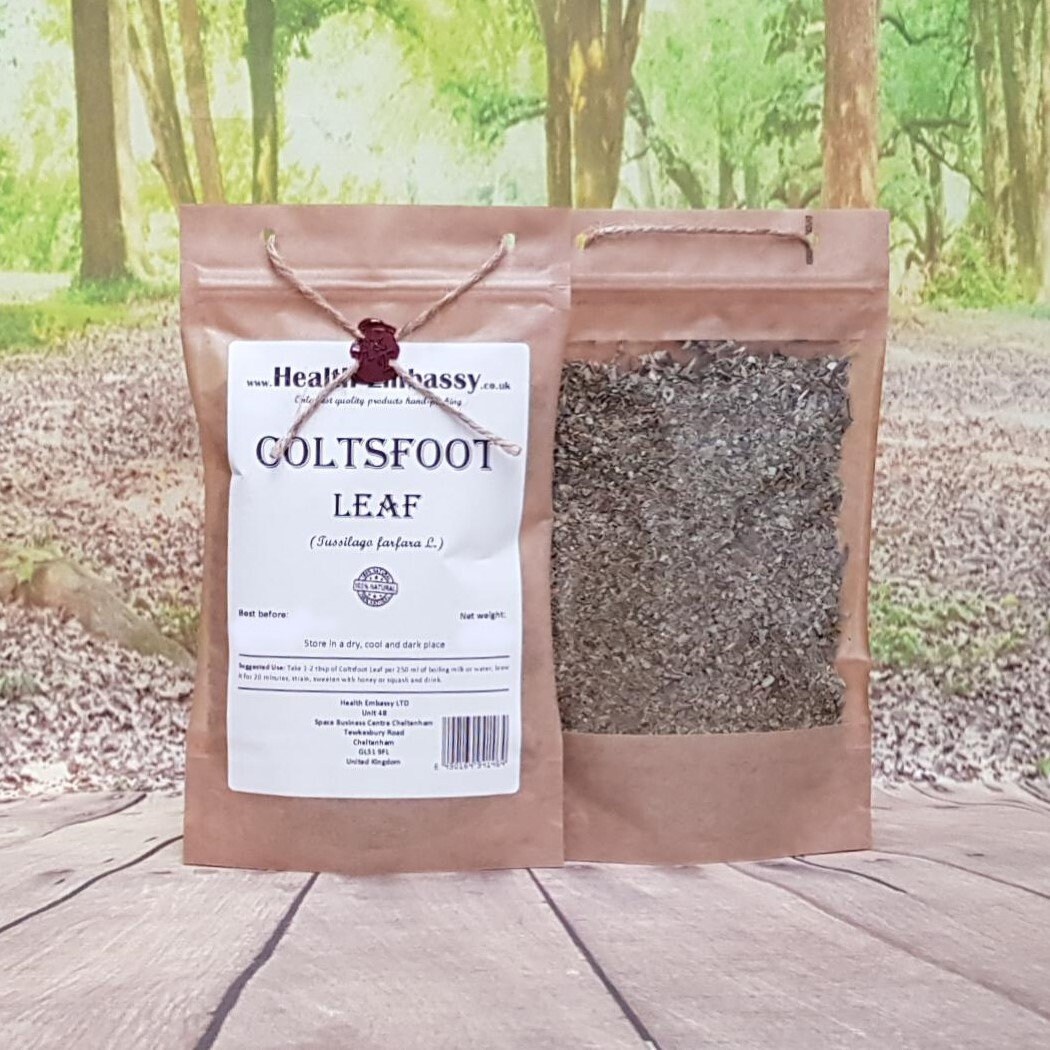 Coltsfoot Leaf / Tussilago farfara L / Herbal Tea Health Embassy