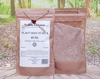 プランタゴ・オバタの殻｜天然のばらばらの殻｜天然ハーブ成分｜ヘルスエンバシー