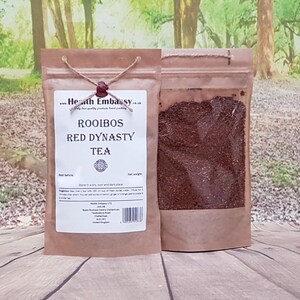 Rooibos Red Dynasty Tea / Loose Leaf Red Tea / Health Embassy