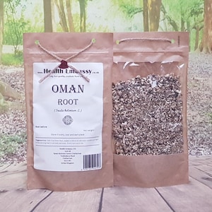 Omán / Raíz de helenio / Inula helenium L / Té de hierbas Embajada de la Salud