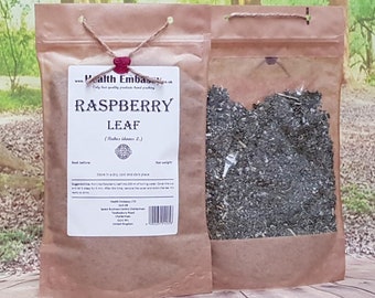 Raspberry Leaf Tea | Rubus idaeus L | Loose Leaf Herbal Tea | Health Embassy