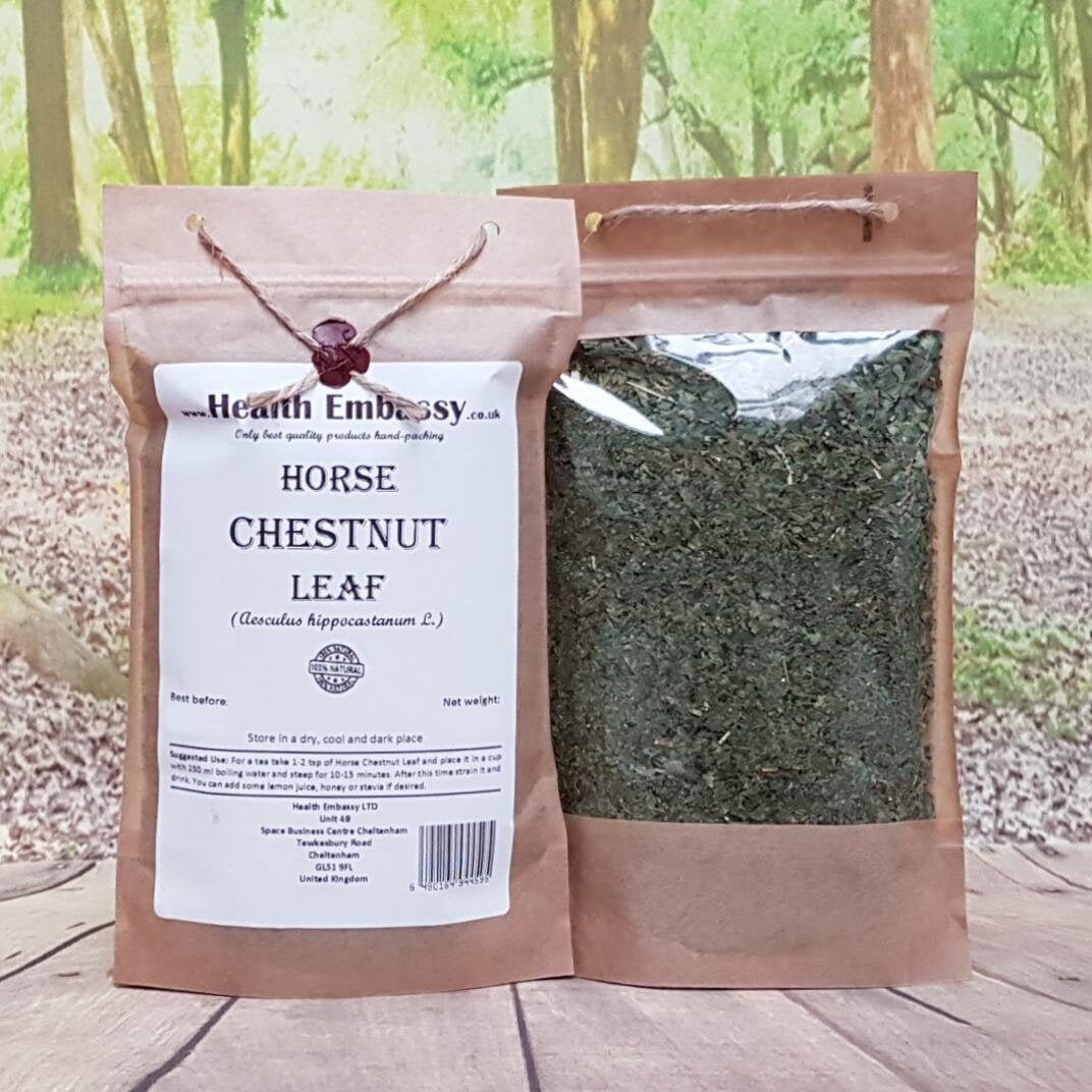 Horse Chestnut Leaf / Aesculus hippocastanum L / Herbal Tea Health Embassy