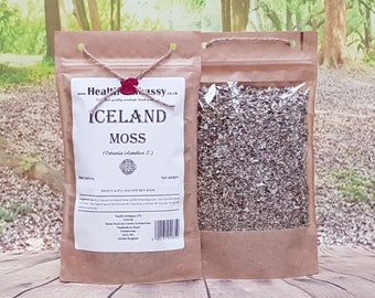 Iceland Moss / Cetraria islandica L / Herbal Tea Health Embassy