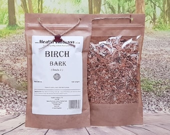 Birch Bark Tea | Betula Pendula | Dried Herbal Tea Bark | Health Embassy