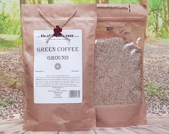 Green Coffee Ground 225g | Unroasted Ground Coffee Bean | Health Embassy