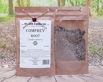 Comfrey Root | Symphytum officinale | Dried And Cut Root | Health Embassy
