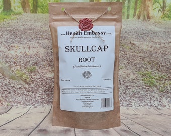 Skullcap Root | Scutellaria baicalensis | Natural Dried Root | Herbal Tea | Health Embassy