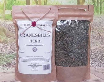 Geranio robertianum / Hierba seca para infusión / Té de Roberto / Embajada de la Salud