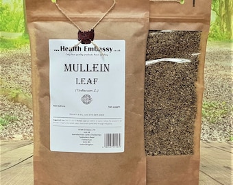 Mullein Leaf Tea | Verbascum L | Loose Leaf Herbal Tea | Health Embassy