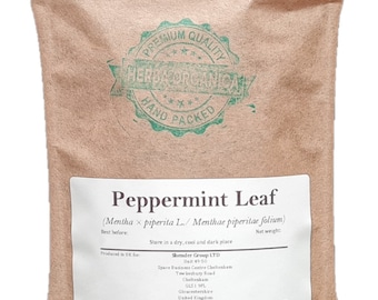 Peppermint Leaf – Mentha × piperita L – Herbal Mint Tea – Herba Organica