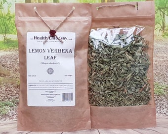 Lemon Verbena Leaf | Aloysia citrodora | Dried Herbal Tea | Health Embassy