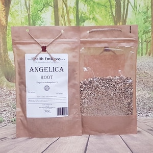 Angelica Root / Angelica archangelica L / Herbal Tea Health Embassy