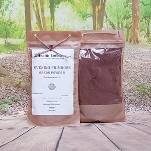Evening Primrose Seeds Powder / Oenothera Biennis / Health Embassy