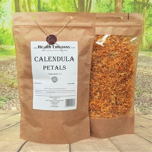 Calendula Petals  / Calendula L / Marigold Petals / Health Embassy Herbal Tea