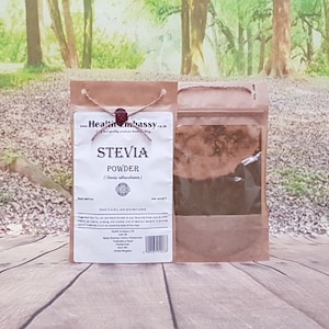 Stevia Powder / Stevia Rebaudiana / Health Embassy / 25g