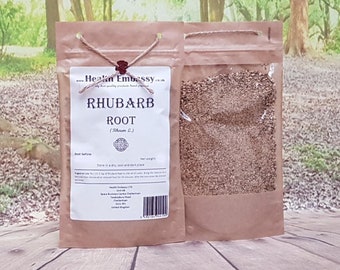 Rhubarb Root / Rheum L / Herbal Tea Health Embassy