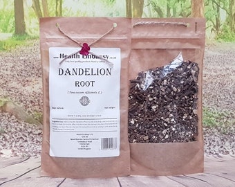 Dandelion Root | Taraxacum officinale | Dried Root Herbal Tea | Health Embassy