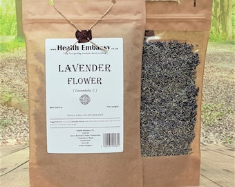Lavender Flowers | Lavandula L | Dried Loose Herbal Tea | Health Embassy