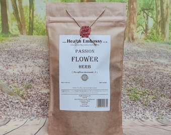 Passion Flower Herb | Passiflora incarnata | Loose Leaf Herbal Tea | Health Embassy