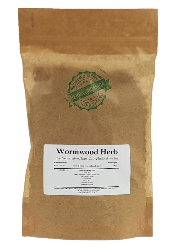 Wormwood Herb – Artemisia absinthium L – Loose Herbal Tea – Dried Herb – Herba Organica