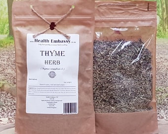 Thyme Herb | Thymus serpyllum L | Loose Leaf Herbal Tea | Health Embassy
