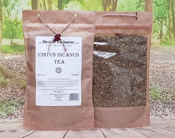 Cistus Incanus Tea | Dried Loose Herb | Herbal Tea | Health Embassy