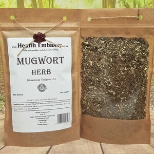 Mugwort Herb / Artemisia vulgaris L / Health Embassy / Herbal Tea