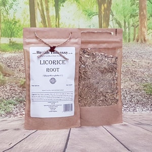 Licorice Root / Glycyrrhiza glabra L / Herbal Tea Health Embassy