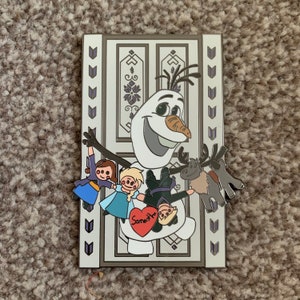 アナ雪　ピン ヘヤピン□アナと雪の女王 クランプヘアピン エルサ/アナ(2個