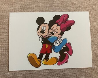 Disney Friendship A6 Prink - Mickey and Minnie Mouse