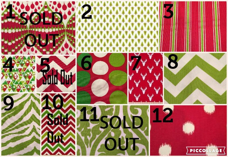 Personalized Christmas Stockings with Name added Free Handmade with your fabric choices