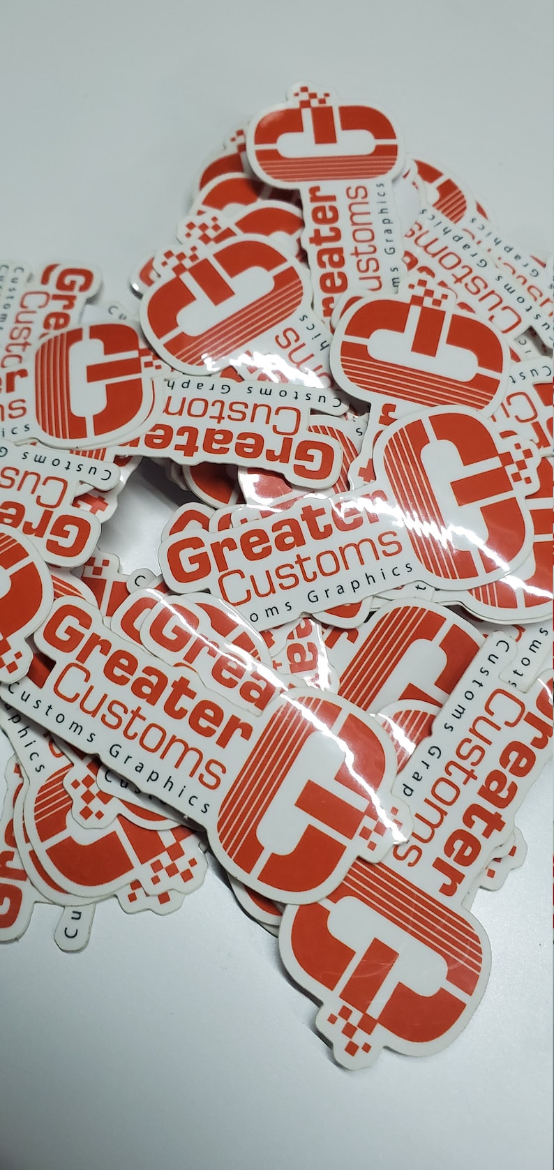 100 custom stickers 100 Custom stickers Bulk Die Cut Product Etsy