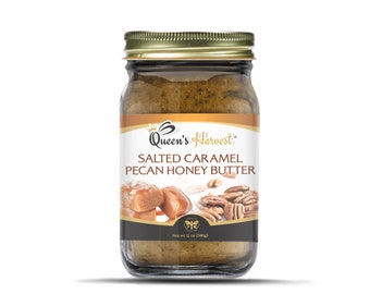 Salted Caramel Pecan Honey Butter