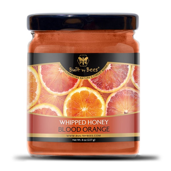 Blood Orange Whipped Honey