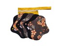 Black Cloth Pads Starter Set, Reusable Cotton Sanitary Napkins product logo
