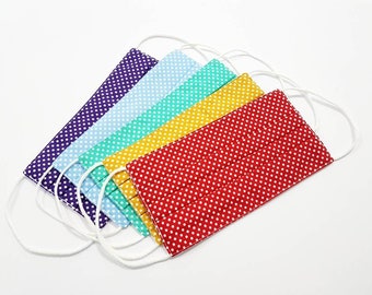 Reusable Face Mask Rainbow, Cotton Face Masks, Face Mask Washable