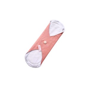 BIO Stoffpad 9&quot;/24 cm, Waschbare Stoffpads, Wiederverwendbare Stoffpads, Rosa