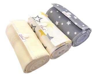 Reusable Cotton Toilet Paper: 30-Pack Family Cloth, Zero Waste