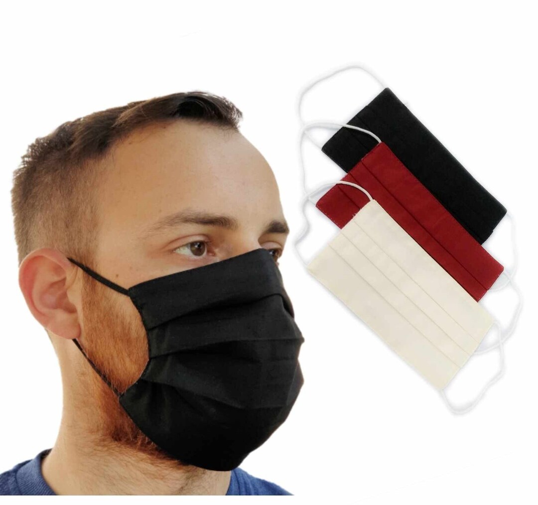 Maschera Per Viso Con Teschio E Bocca, Stile Linocut - Foto 7