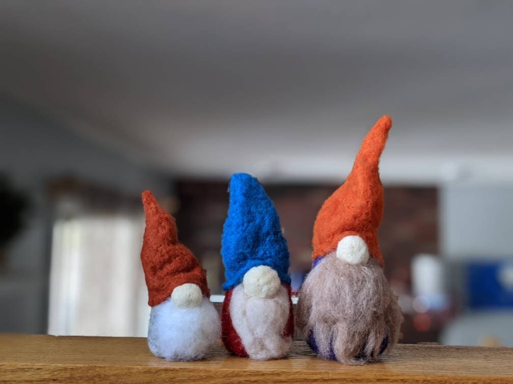 Needle Felted Gnome Small, Medium, Large Etsy UK