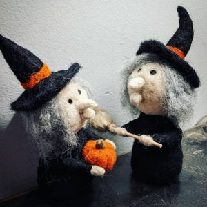 Needle Felted Witch for Halloween image 4