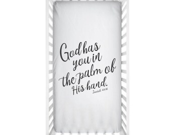 bible verse crib sheets