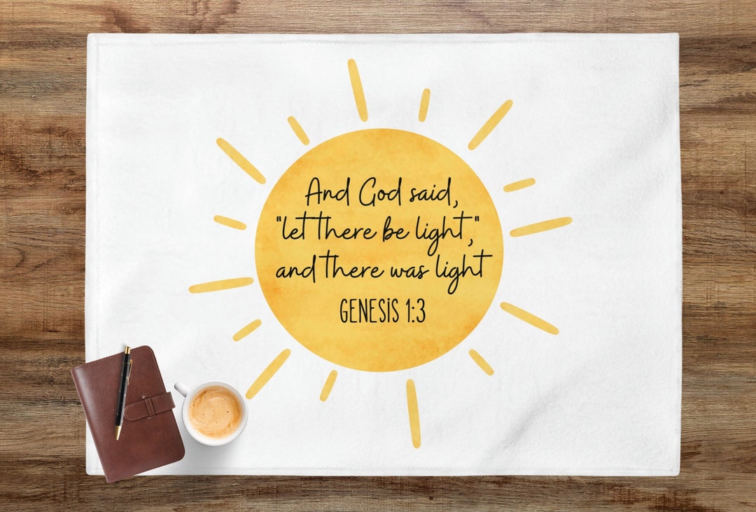 Sunshine Baby Blanket Bible Verse Blanket for Adults Etsy
