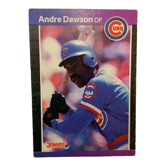 Vintage 1988 Donruss Andre Dawson Baseball Card Chicago Cubs