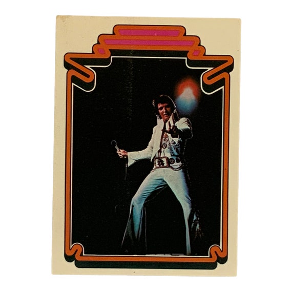 Elvis Presley Elvis King Movie Vintage Original 1978 Boxcar Trading Card Cards Rock N Roll