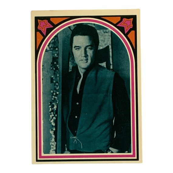Elvis Presley Elvis King Movie Vintage Original 1978 Boxcar Trading Card Cards Rock N Roll